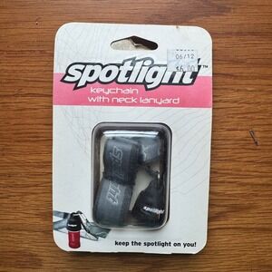 Spotlight Keychain With Neck‎ Lanyard Super Socket AC Adaptor Headband Bar Keep